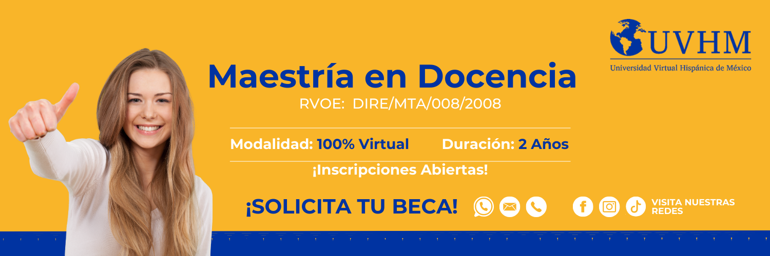 Estudia Maestría en Docencia en Línea